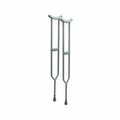 Gf Health Products Adult Lumex Bariatric Imperial Steel Crutches 3614A